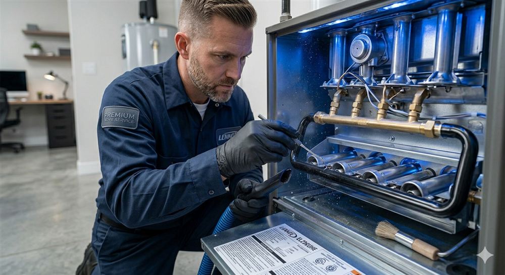 Furnace cleaning service